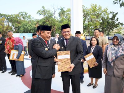 HKN ke-59, Pemkot Makassar Diganjar Dua Penghargaan