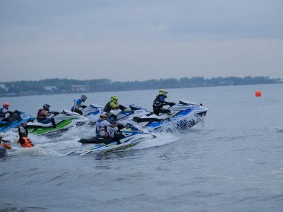 Makassar Internasional Jetski Competiton 2023, 40 Peserta Adu Kecepatan