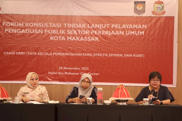 Aduan Sektor Pekerjaan Umum melalui SP4N-LAPOR Mendominasi, Diskominfo-USAID ERAT Gelar Forum Konsultasi