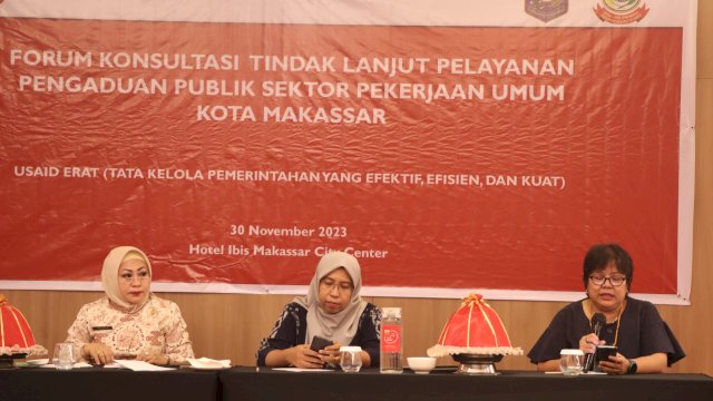 Aduan Sektor Pekerjaan Umum melalui SP4N-LAPOR Mendominasi, Diskominfo-USAID ERAT Gelar Forum Konsultasi