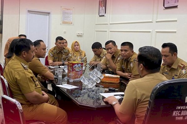 Plt. Camat Bontoala Gelar Rakor Bahas HUT Kota Makassar