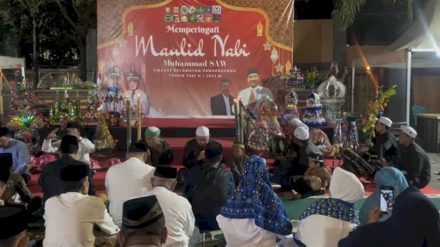 Peringatan Maulid Nabi Muhammad SAW, Camat Panakkukang Ajak Masyarakat Jaga Kekompakan