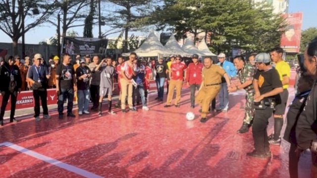 Pembukaan Liga Anak Lorong, Camat Panakkukang: Dari Lorong Kita Temukan Bakat dan Talenta Terbaik