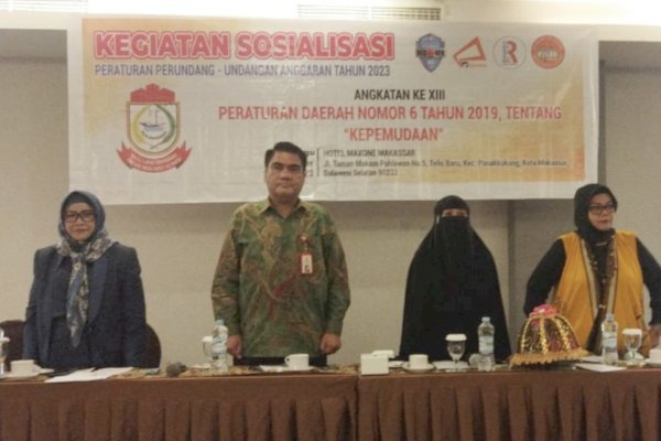 Sosialisasi Perda Kepemudaan, Apiaty Amin Minta Pemuda Lebih Aktif