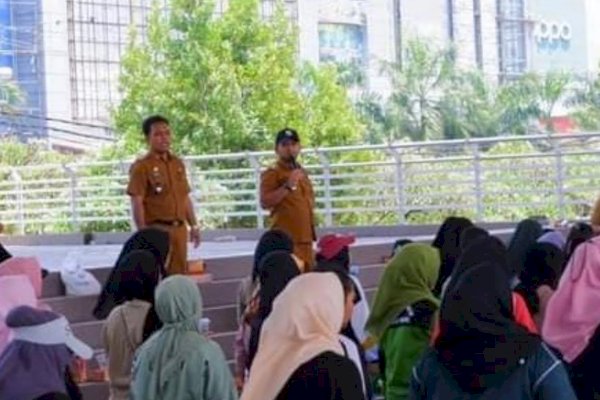 Camat Ujung Pandang Pantau Langsung Latihan Karnaval Budaya Dalam Rangka HUT Kota Makassar