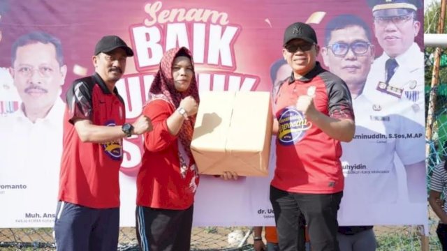 Peringati Hari Guru Nasional, Camat Rappocini Gelar Kegiatan Senam Baik Untuk Semua