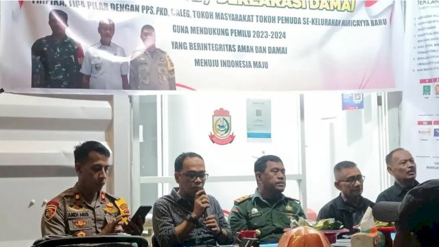 Plt Camat Makassar Harapkan Pemilu Berjalan Aman dan Damai