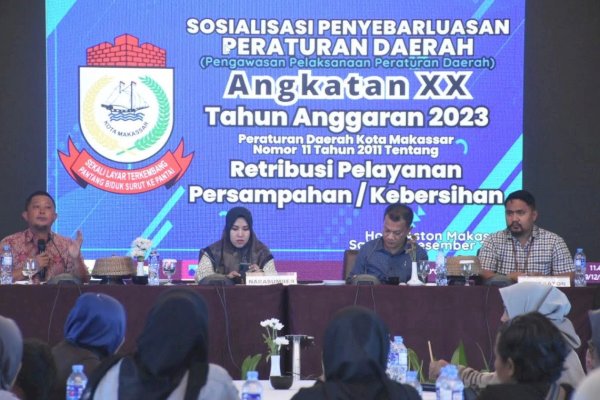 Fatma Wahyuddin Gelar Sosialisasi Perda Retribusi Pelayanan Persampahan atau Kebersihan