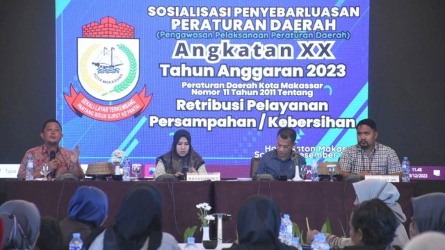 Fatma Wahyuddin Gelar Sosialisasi Perda Retribusi Pelayanan Persampahan atau Kebersihan