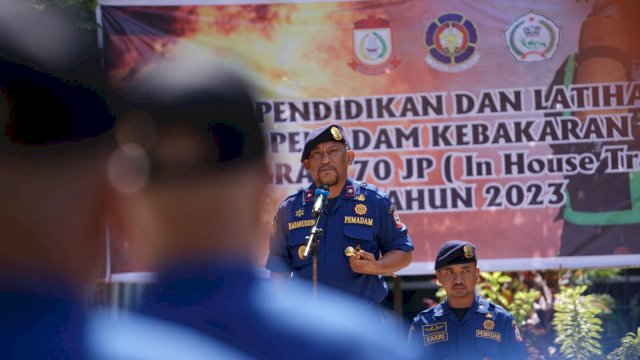 Pelatihan 70 Jam Pelajaran Pemadam Kebakaran Makassar Tingkatkan Kesiapan Lapangan