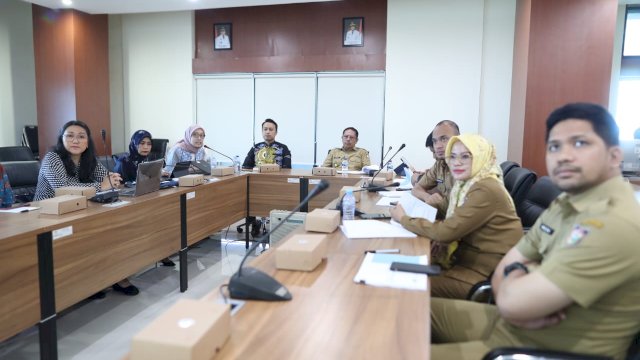 Sekda Kota Makassar Bersama World Bank Bahas Hasil Studi Diagnostik PAD Makassar