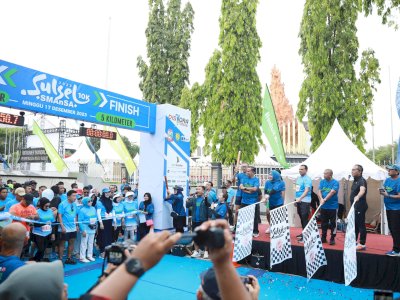 Lepas Peserta Sulsel Smansa 10K 2023, Danny Pomanto Bangga Lahir dari Smansa