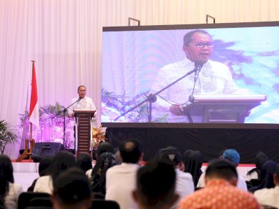 Danny Pomanto Lantik Pengurus KBA SMPN 5 Makassar Periode 2023-2027