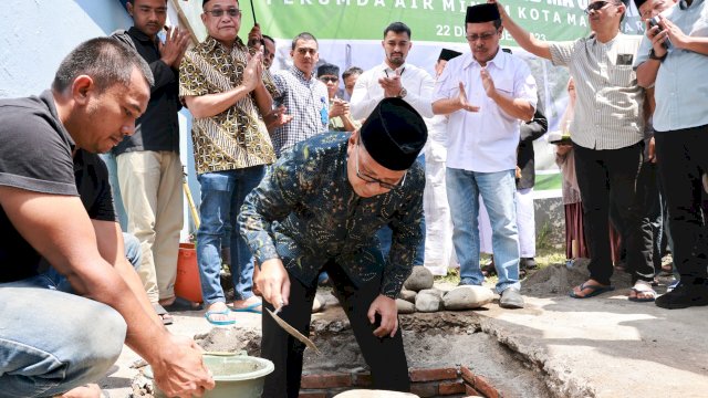 Danny Pomanto Resmikan Renovasi Pembangunan Masjid Ma&#8217;ul Hayat PDAM Makassar