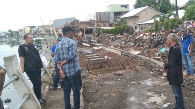 Hasanuddin Leo Turun Langsung Pastikan Proses Pembangunan yang Dikerjakan Pemkot Berjalan Sesuai Harapan