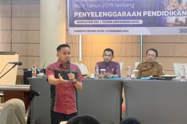 Sahruddin Said Mengaku Terus Perjuangkan Agar Anak Dapat Beasiswa