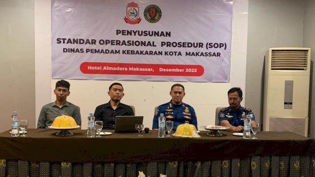 Damkar Makassar Gelar FGD