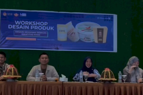 Dispar Makassar Gelar Kegiatan Workshop Desain Produk