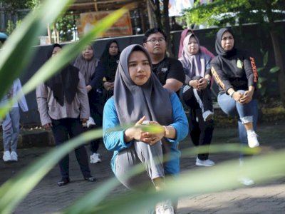 Diikuti Seluruh ASN dan Laskar Pelangi, Dishub Makassar Gelar Senam Sehat
