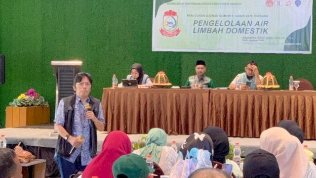 Abdul Wahid Sosialisasi Pengelolaan Air Limbah Domestik