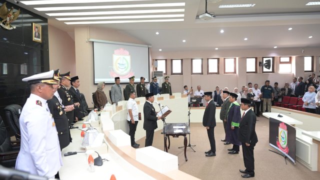 Indira Yusuf Ismail Sampaikan Dukungan dan Harapan kepada Pj Sekda Makassar Firman Pagarra