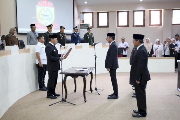 Kemampuan Jaga Kekompakan Organisasi, Hantar Firman Paggara Jabat Pj Sekda Kota Makassar