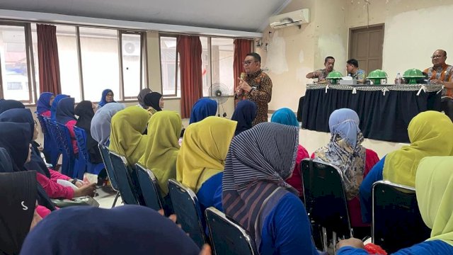Temu Kader Dua Kecamatan, Plt Kepala PPKB Makassar Gerak Cepat Tindaklanjut Arahan Walikota Soal Pemilu