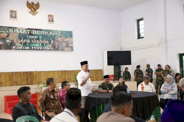 Sinergitas Pemkot Makassar, TNI, dan Masyarakat: Dialog Bersama dalam Mendukung Pemilu Damai