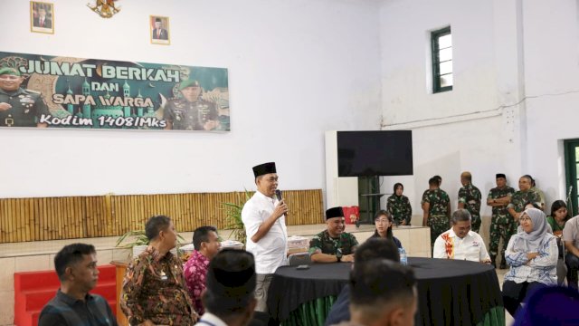 Sinergitas Pemkot Makassar, TNI, dan Masyarakat: Dialog Bersama dalam Mendukung Pemilu Damai