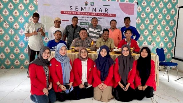 Mahasiswa FKM Unhas Edukasi Produk Daur Ulang Sampah Plastik, Sukses Gelar Praktik Belajar Lapangan II di Pangkep