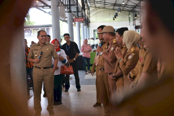 Wali Kota Danny Kunjungi Empat Kecamatan, Tekankan Pemilu Damai dan Mitigasi Bencana