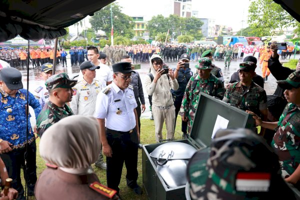 Danny Pomanto Pimpin Apel Kesiapsiagaan Penanggulangan Bencana Alam