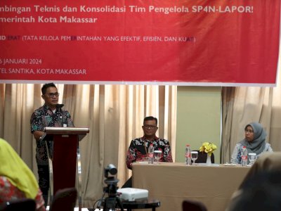 Dinas Kominfo Makassar-Kementerian PANRB-Kemendagri-USAID ERAT Perkuat SP4N-LAPOR!