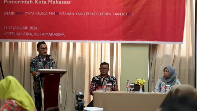 Dinas Kominfo Makassar-Kementerian PANRB-Kemendagri-USAID ERAT Perkuat SP4N-LAPOR!