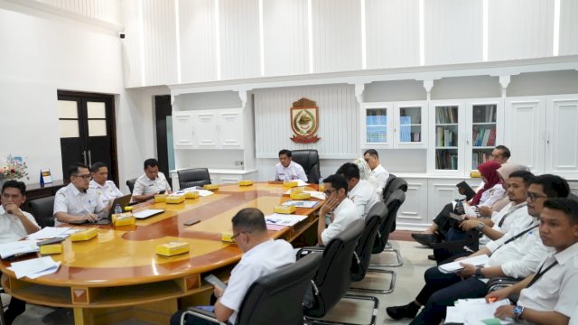 PJ Sekda Bersama OPD Matangkan Skema Perjanjian Kerjasama Revitalisasi Lapangan Karebosi