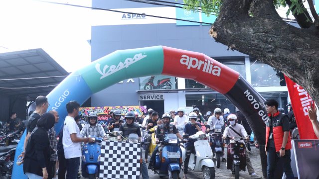 Lepas 100an Peserta Motoplax In Action, PJ Sekda Harap Jadi Ajang Promosi Kota Makassar