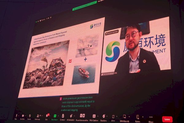 Rakorsus 2024 Makassar, President Director of Shanghai Paparkan Tentang Sampah Menjadi Energi, Dukung Terwujudnya Low Carbon City