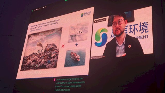 Rakorsus 2024 Makassar, President Director of Shanghai Paparkan Tentang Sampah Menjadi Energi, Dukung Terwujudnya Low Carbon City