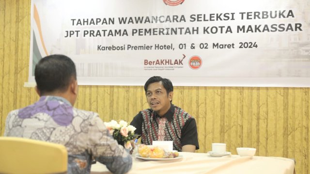 Lolos Tahapan Wawancara, PJ Sekda Minta 36 Peserta Lelang Jabatan Fokus Paparkan Inovasinya