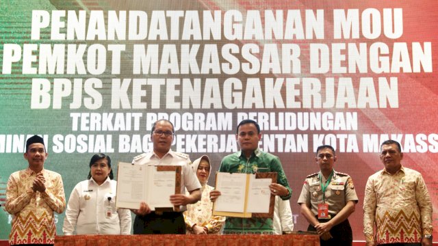 Bukan Sekadar Janji, Danny Pomanto Buktikan Komitmen Lindungi Pekerja Rentan dengan MoU BPJAMSOSTEK