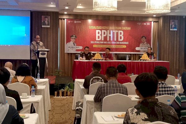 Bapenda Makassar Gelar Sosialisasi Peraturan Pajak Daerah BPHTB