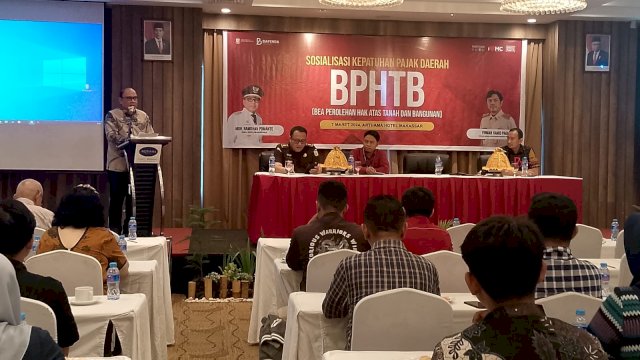 Bapenda Makassar Gelar Sosialisasi Peraturan Pajak Daerah BPHTB