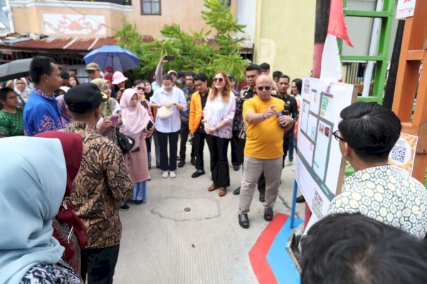 Berkunjung di Lorong Wisata dan Kolam Regulasi Nipa-Nipa, Pemateri Pelatihan CRIC: Inisiatif Kota Tangguh