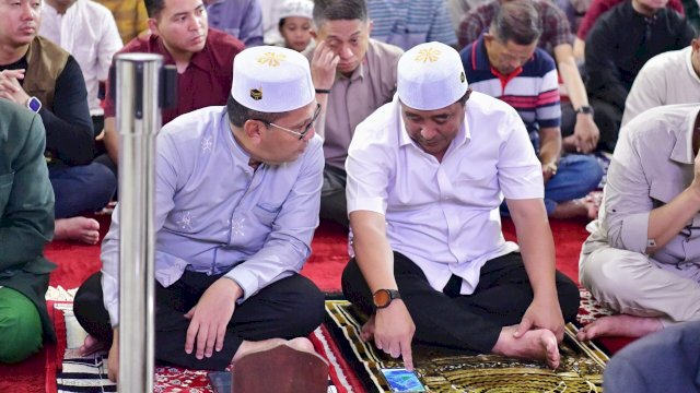 Danny: Mari Makmurkan Masjid 99 Kubah yang Jadi Ikon Kota Makassar