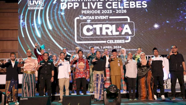 Hadiri Pelantikan dan Pengukuhan LIVE Celebes, PJ Sekda : Energi Baru Tingkatkan Kualitas Event di Makassar