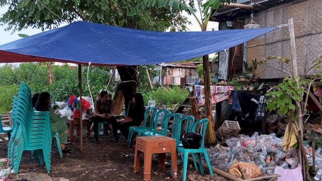 Dinas Sosial Makassar Bersama Camat ManggalaTangani Pelaporan Kejadian Anak Meninggal di Manggala