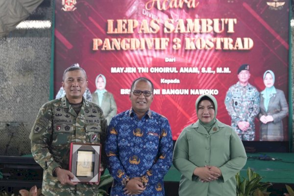 Danny Pomanto Hadiri Sertijab Pangdivif 3/Kostrad, Perkuat Kolaborasi Jaga Ketahanan Pangan