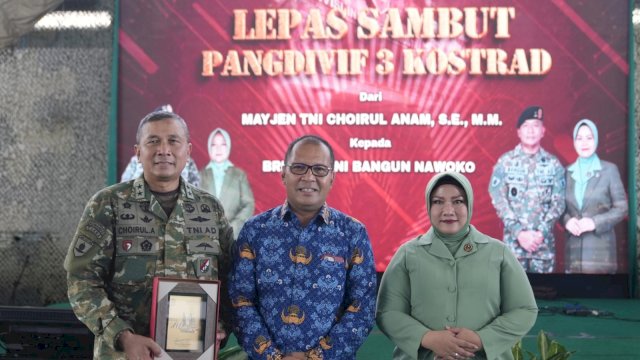 Danny Pomanto Hadiri Sertijab Pangdivif 3/Kostrad, Perkuat Kolaborasi Jaga Ketahanan Pangan