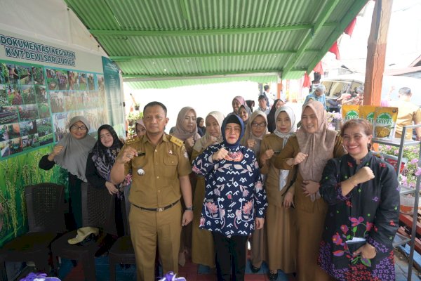 Ketua TP PKK Kota Makassar dan Kadis Ketapang Tinjau Lorong Wisata di Dua Kecamatan