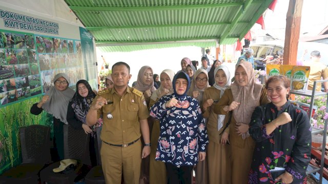 Ketua TP PKK Kota Makassar dan Kadis Ketapang Tinjau Lorong Wisata di Dua Kecamatan